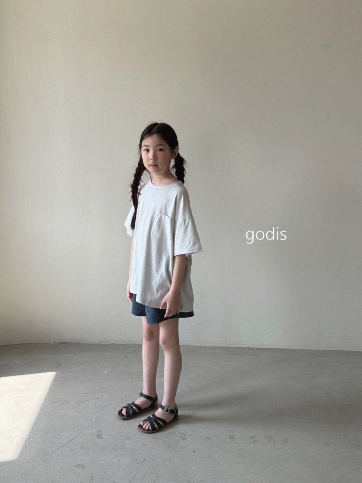 Godis - Korean Children Fashion - #fashionkids - Stitch Pocket Tee - 11