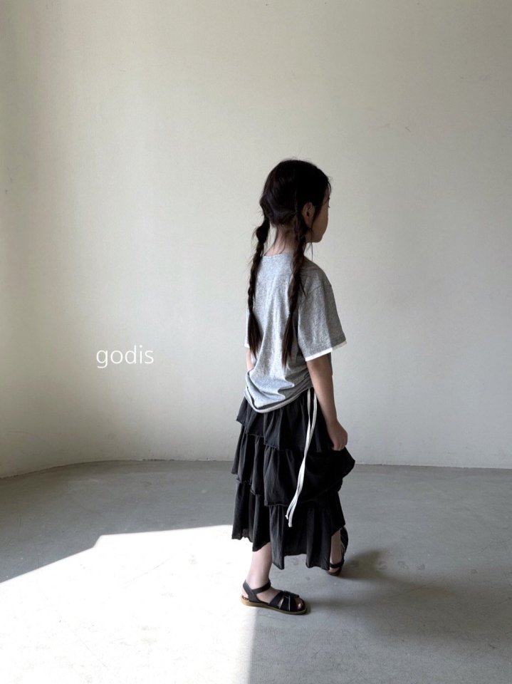 Godis - Korean Children Fashion - #kidsshorts - String Tee - 5