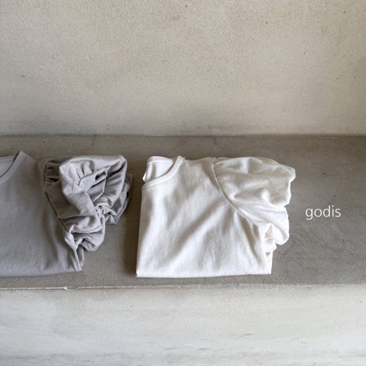 Godis - Korean Children Fashion - #kidzfashiontrend - Balloon Sleeve Tee - 11