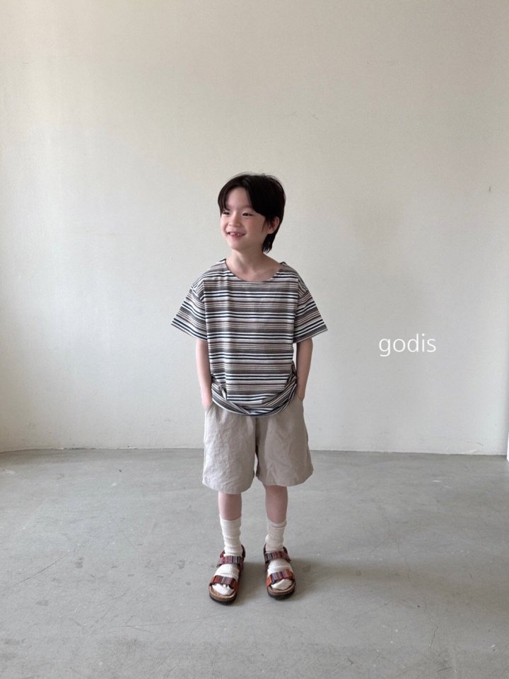 Godis - Korean Children Fashion - #kidzfashiontrend - What Stripe Tee - 9