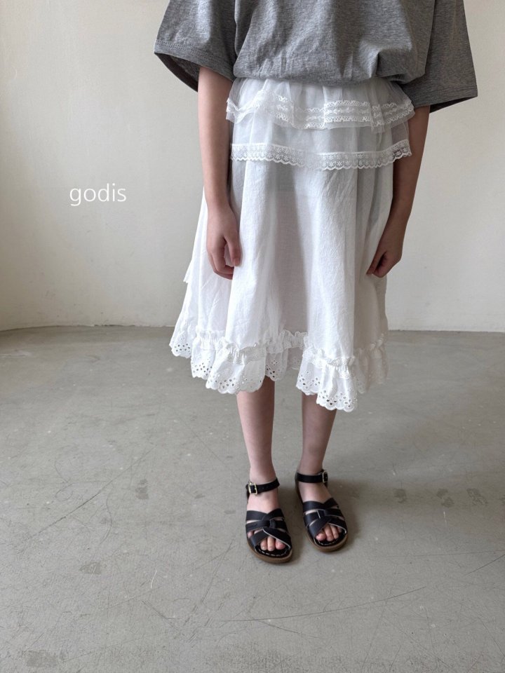 Godis - Korean Children Fashion - #kidsstore - Mesh Apron - 4