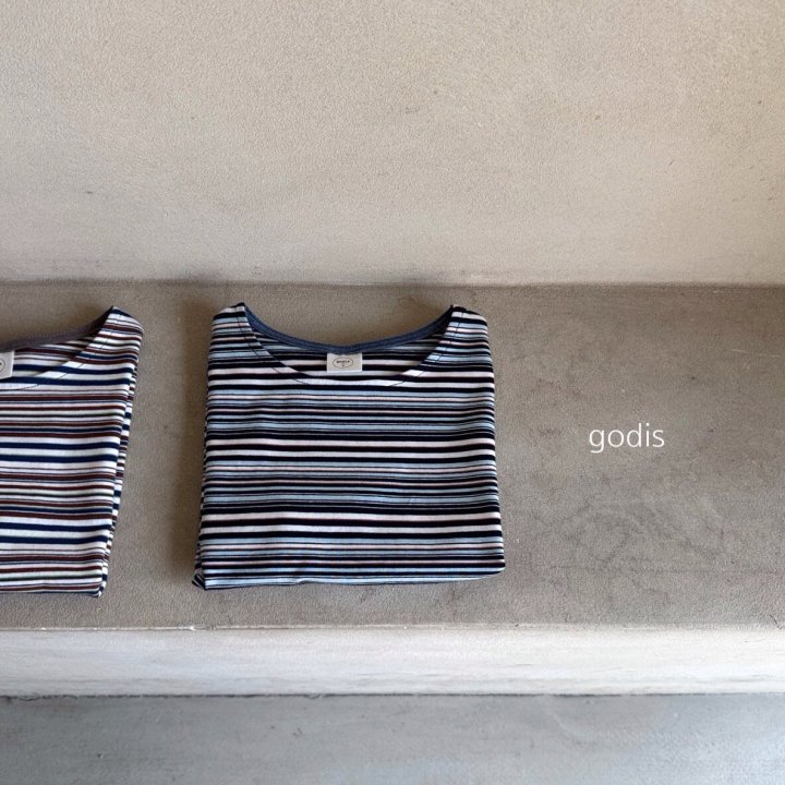 Godis - Korean Children Fashion - #littlefashionista - What Stripe Tee - 11