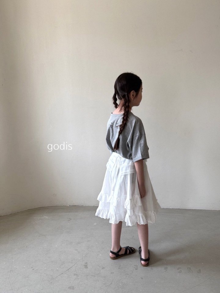 Godis - Korean Children Fashion - #littlefashionista - Mesh Apron - 6