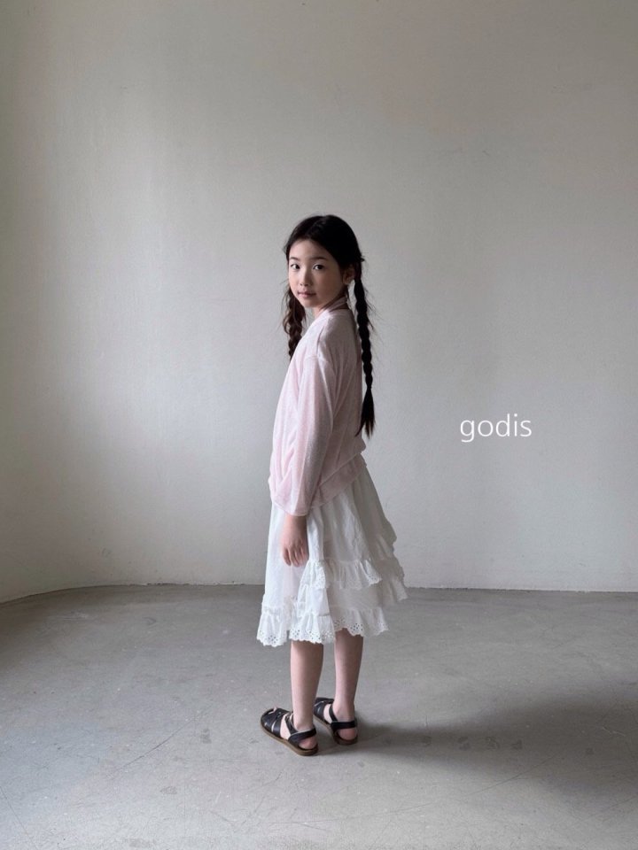 Godis - Korean Children Fashion - #littlefashionista - Halter Neck Cardigan - 3