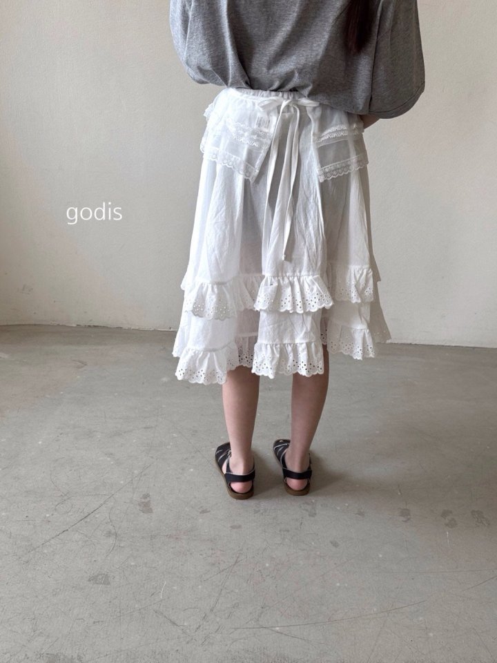 Godis - Korean Children Fashion - #magicofchildhood - Mesh Apron - 7