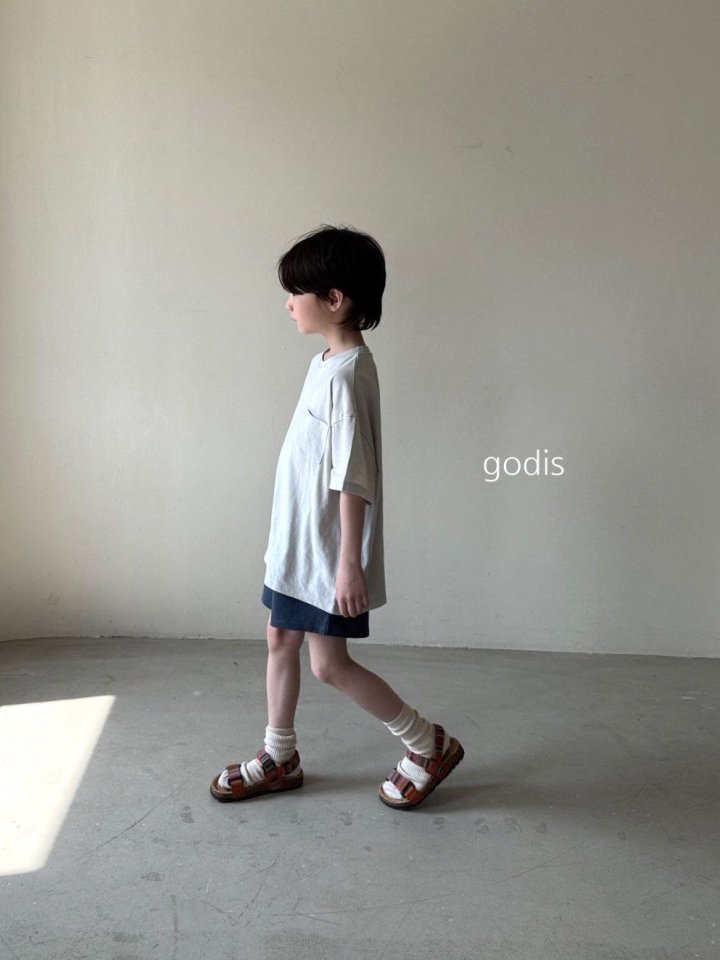 Godis - Korean Children Fashion - #magicofchildhood - Stitch Pocket Tee - 3