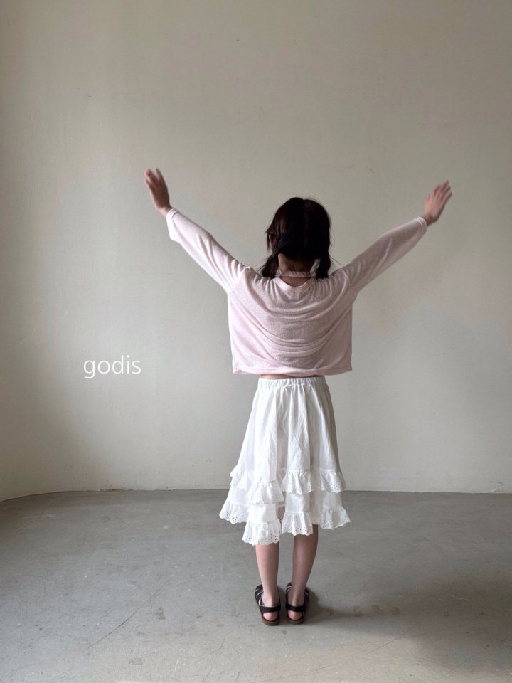 Godis - Korean Children Fashion - #minifashionista - Halter Neck Cardigan - 5