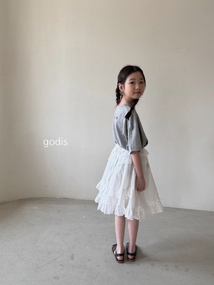 Godis - Korean Children Fashion - #prettylittlegirls - Mesh Apron - 9