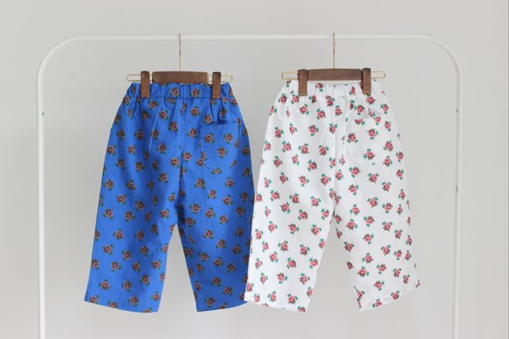 Green Tomato - Korean Children Fashion - #Kfashion4kids - Flower Pants - 11