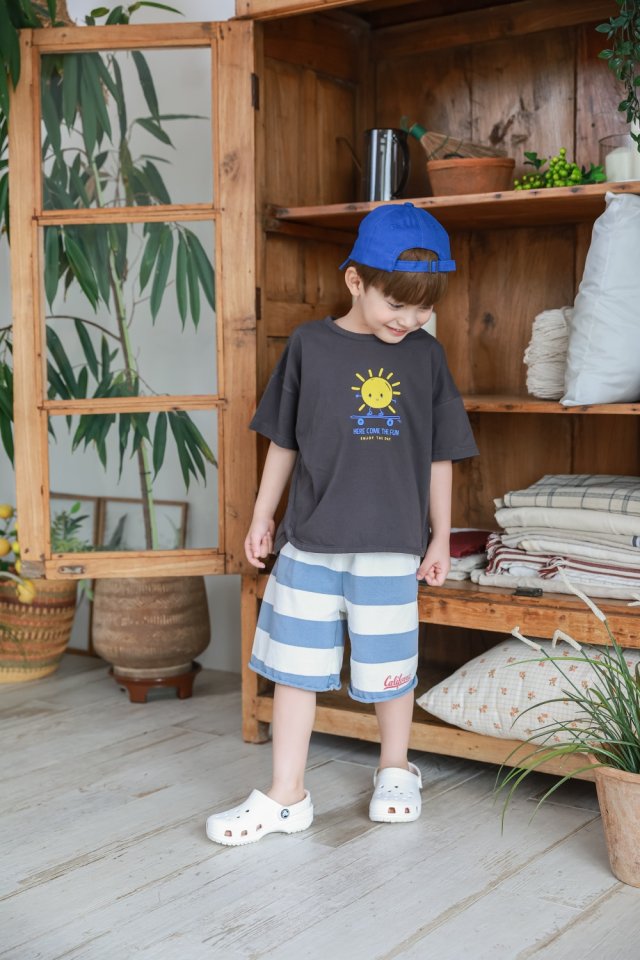 Green Tomato - Korean Children Fashion - #childofig - Sunshine Tee - 10