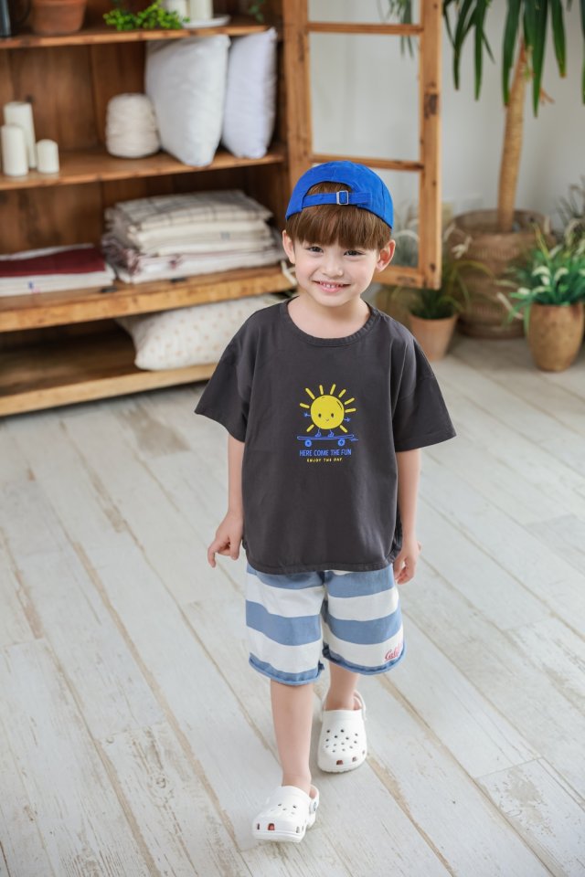 Green Tomato - Korean Children Fashion - #childofig - Sunshine Tee - 9