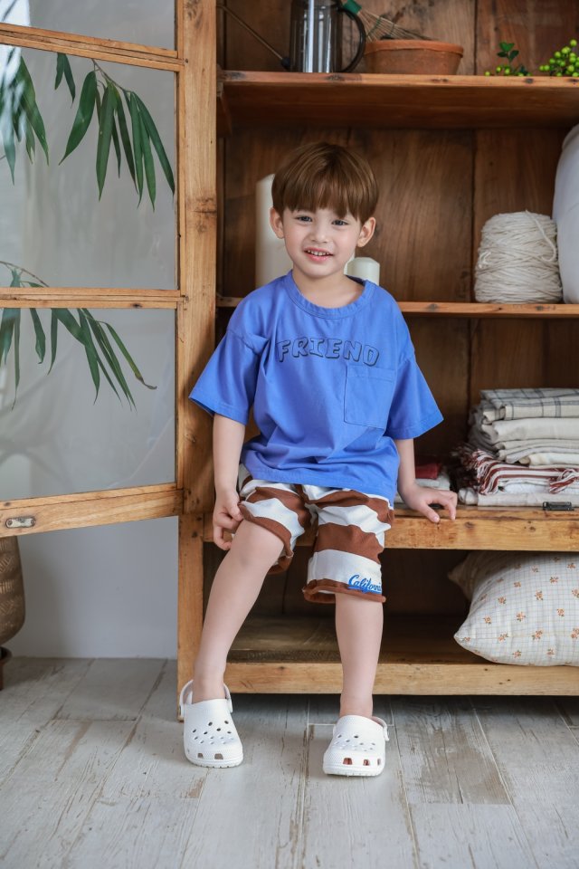 Green Tomato - Korean Children Fashion - #childofig - Friend Tee - 3