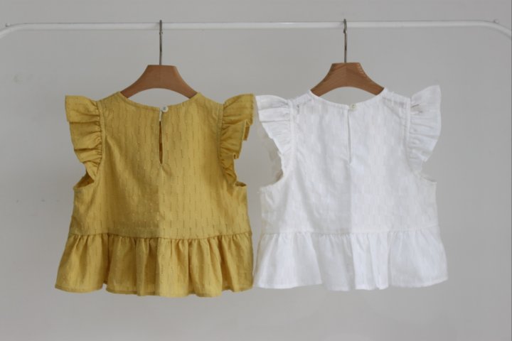 Green Tomato - Korean Children Fashion - #childofig - Lace Blouse - 10
