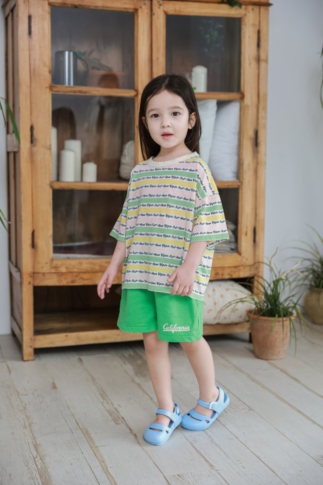Green Tomato - Korean Children Fashion - #childofig - California Shot Pants - 7