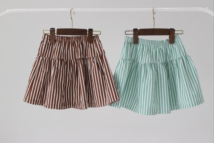 Green Tomato - Korean Children Fashion - #childofig - ST Skirt - 9