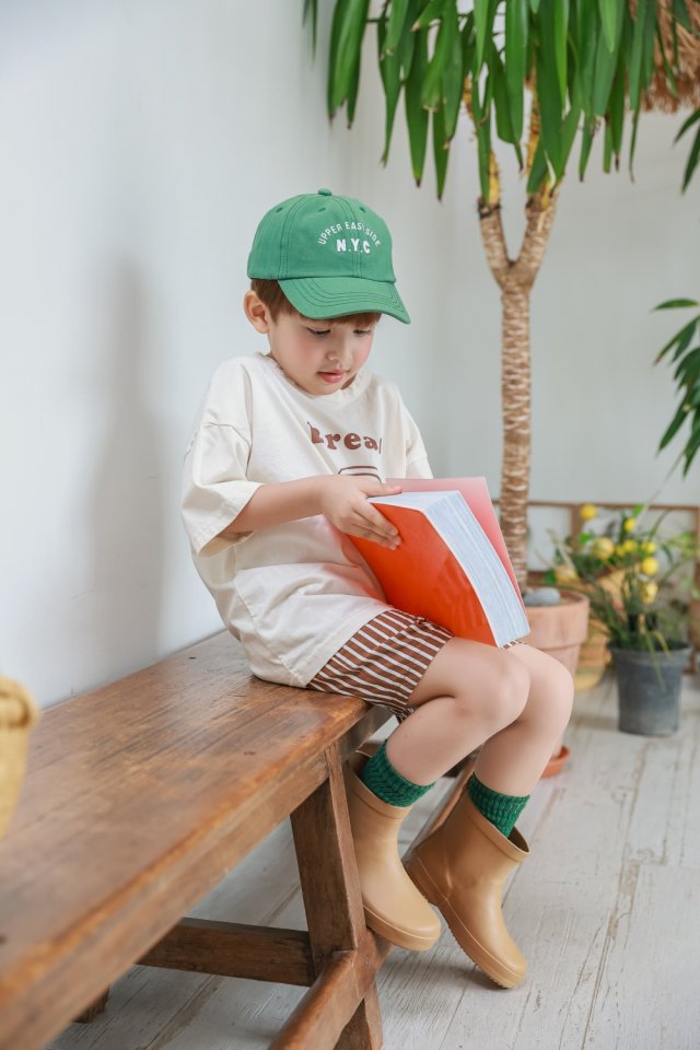 Green Tomato - Korean Children Fashion - #childofig - Bread Tee - 8