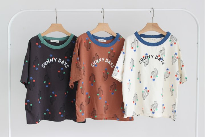 Green Tomato - Korean Children Fashion - #childrensboutique - Sunny Days Tee - 10