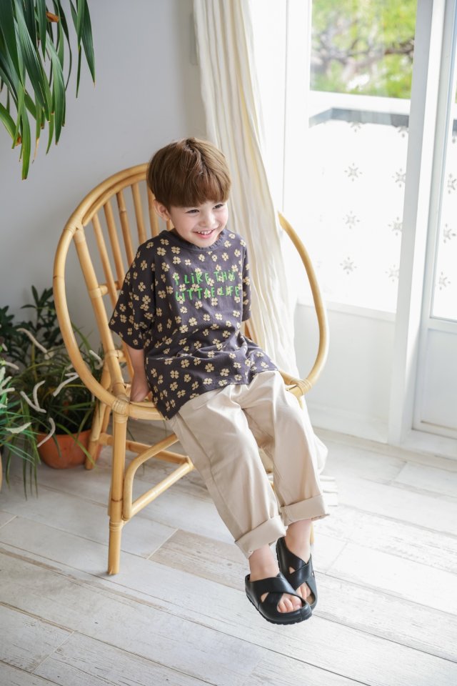 Green Tomato - Korean Children Fashion - #childrensboutique - Clover Tee - 4