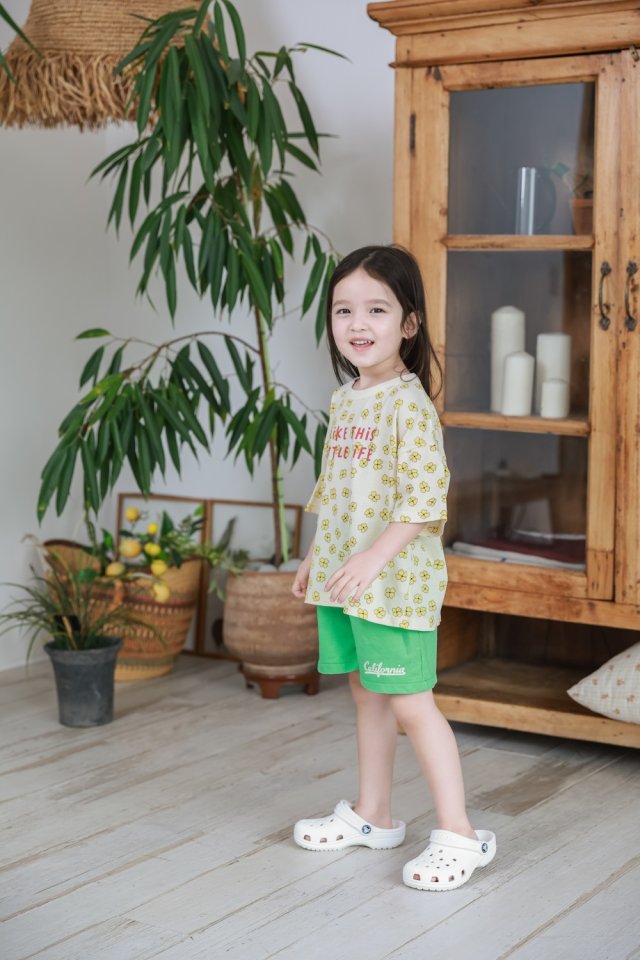Green Tomato - Korean Children Fashion - #discoveringself - Clover Tee - 5