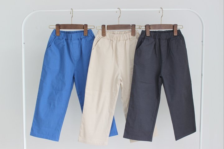 Green Tomato - Korean Children Fashion - #discoveringself - Cotton Span Pants - 9