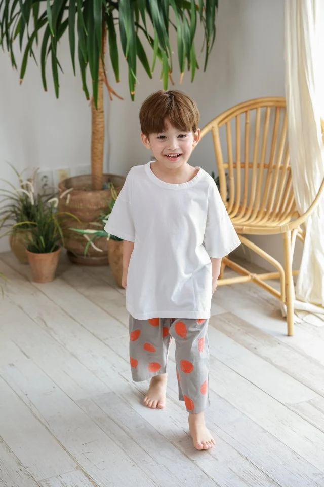 Green Tomato - Korean Children Fashion - #discoveringself - Balloon Pants - 3