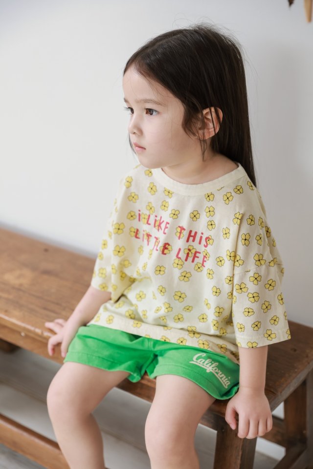 Green Tomato - Korean Children Fashion - #fashionkids - Clover Tee - 6