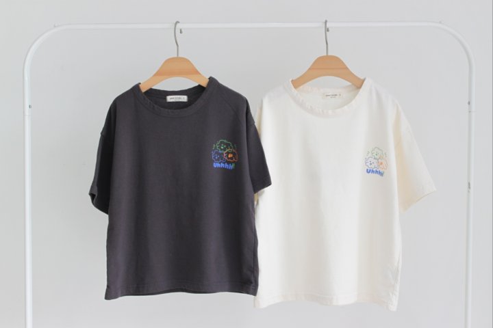 Green Tomato - Korean Children Fashion - #fashionkids - Uhhhh Tee - 9