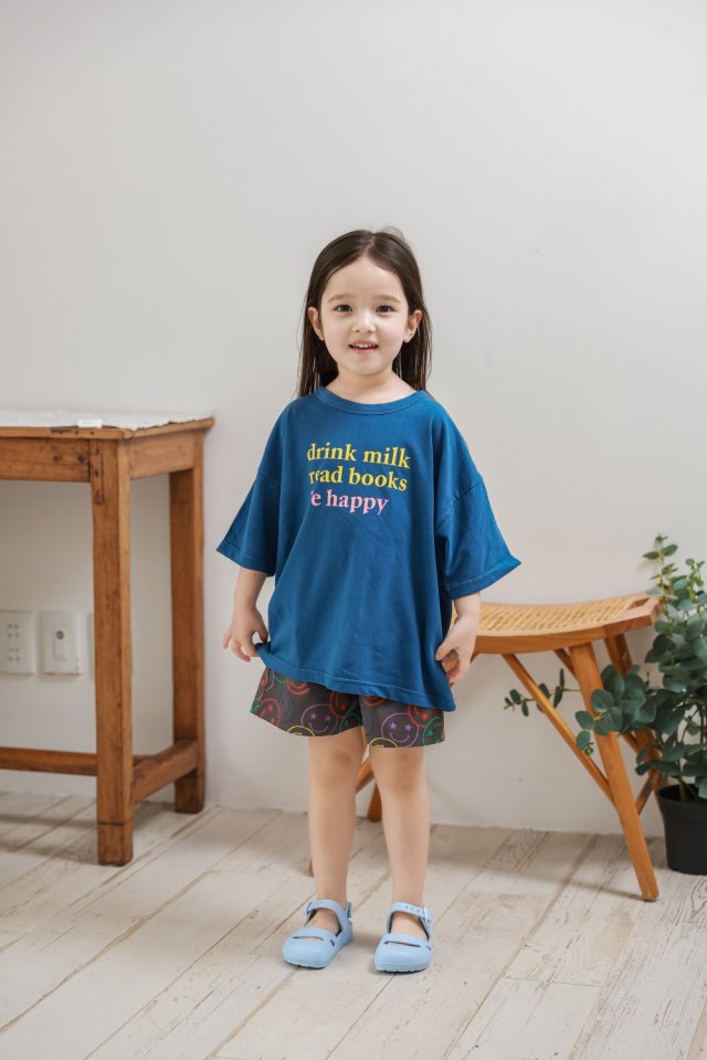 Green Tomato - Korean Children Fashion - #fashionkids - Behappy Tee - 5