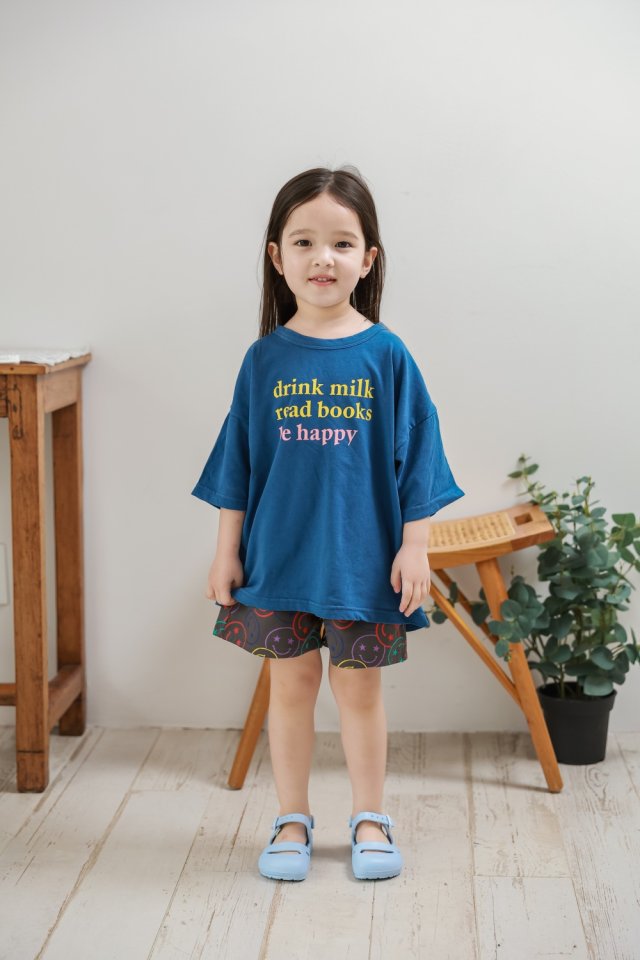 Green Tomato - Korean Children Fashion - #kidsstore - Behappy Tee - 7