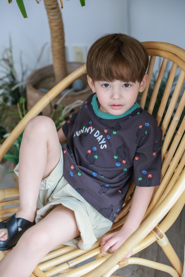 Green Tomato - Korean Children Fashion - #kidzfashiontrend - Sunny Days Tee - 2