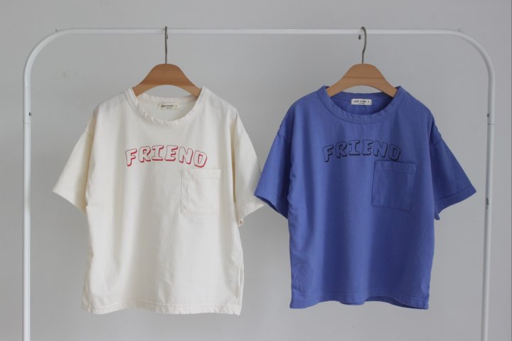 Green Tomato - Korean Children Fashion - #kidzfashiontrend - Friend Tee - 11
