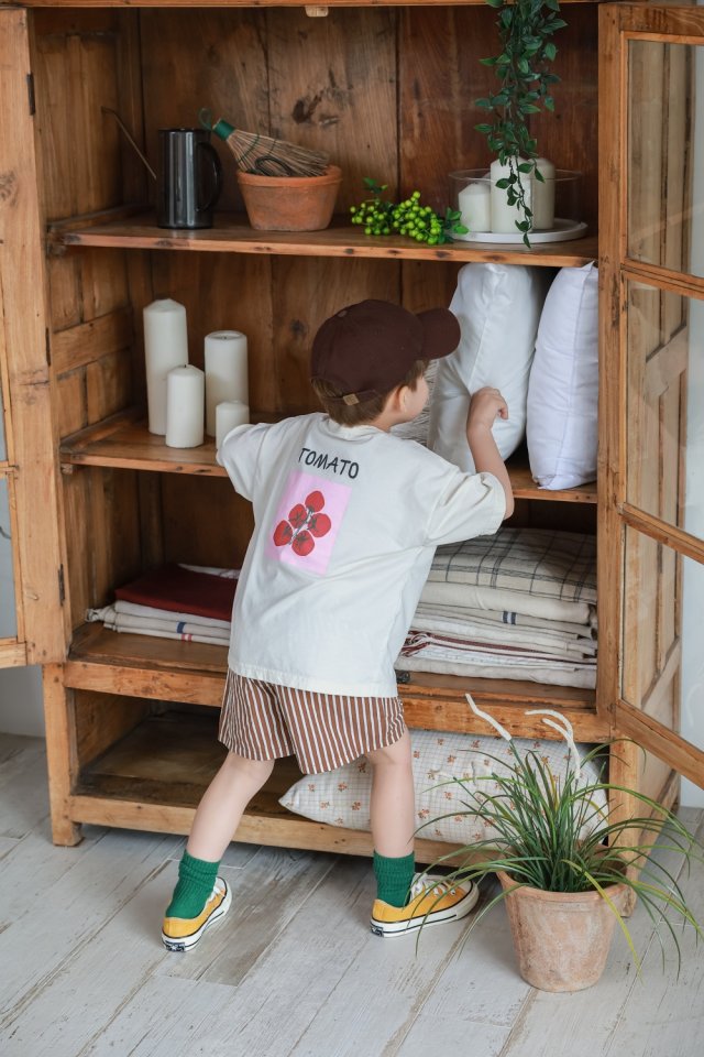 Green Tomato - Korean Children Fashion - #kidzfashiontrend - ST Short Pants - 6