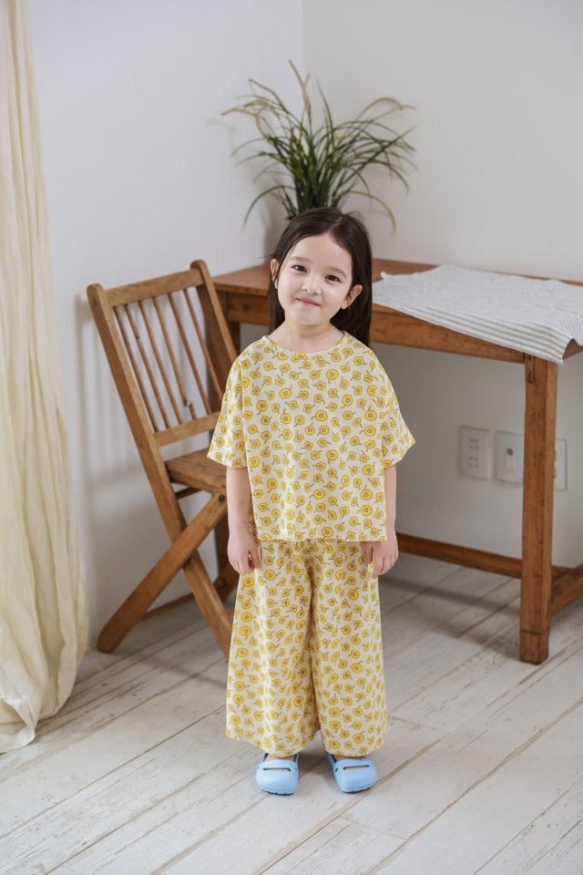 Green Tomato - Korean Children Fashion - #kidzfashiontrend - Heart Set - 3