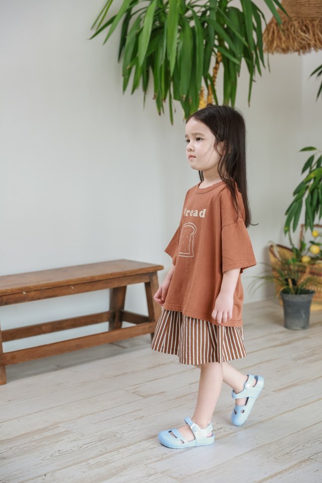 Green Tomato - Korean Children Fashion - #littlefashionista - Bread Tee - 3