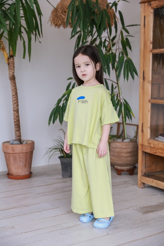 Green Tomato - Korean Children Fashion - #magicofchildhood - Paris Tee