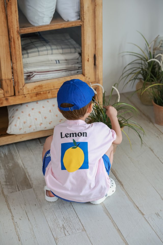 Green Tomato - Korean Children Fashion - #magicofchildhood - Lemon Tee - 8