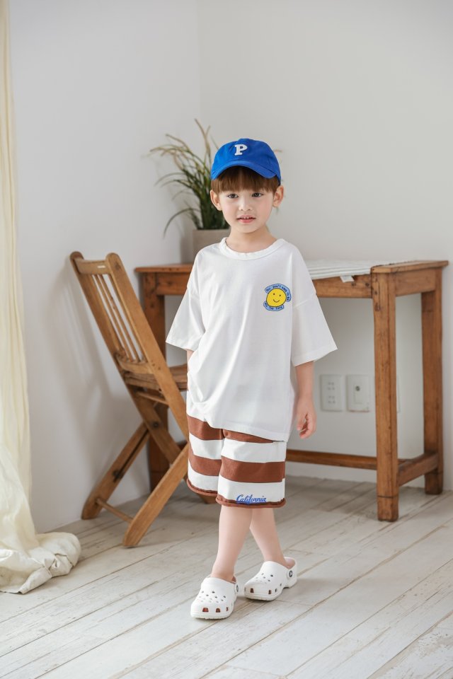 Green Tomato - Korean Children Fashion - #magicofchildhood - Stripe California Pants - 4