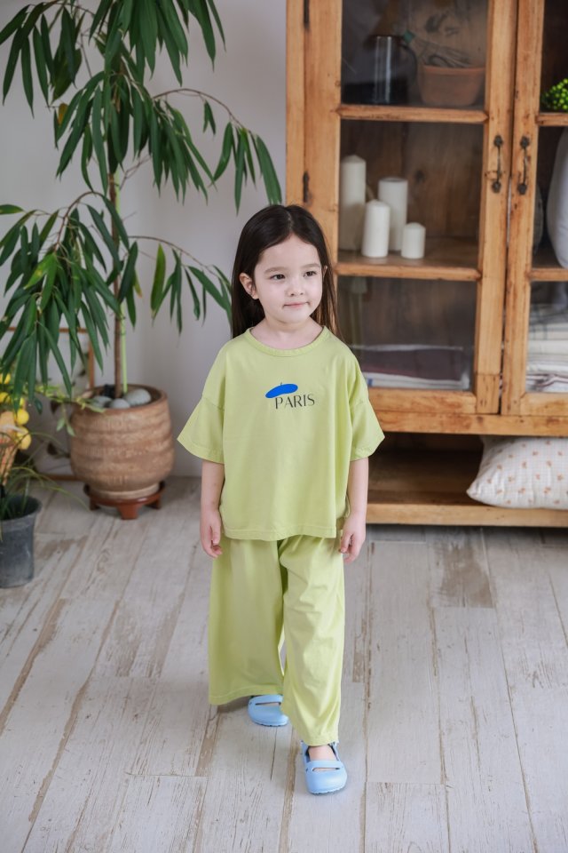 Green Tomato - Korean Children Fashion - #minifashionista - Plain Pants - 3