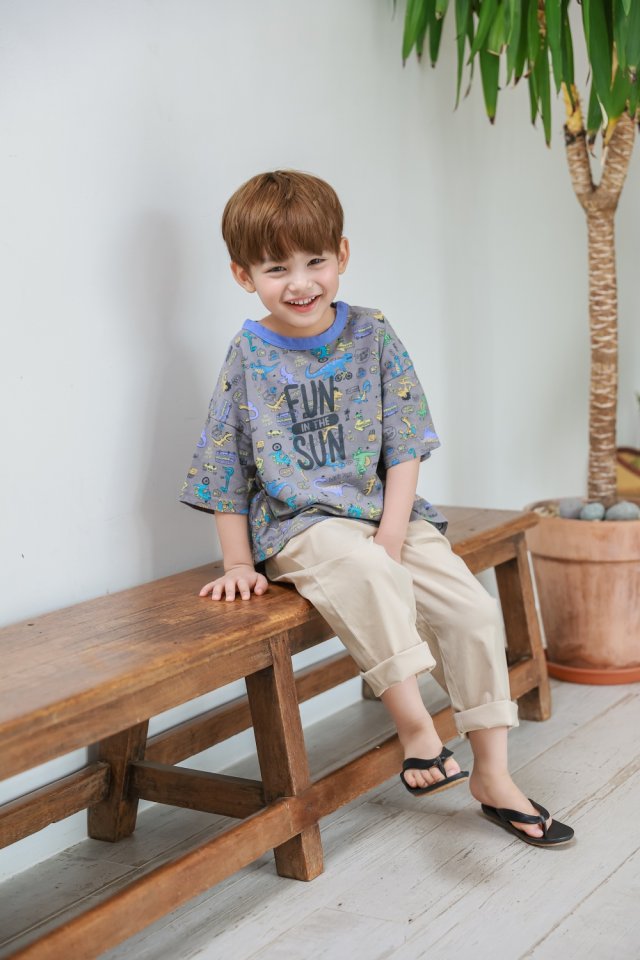 Green Tomato - Korean Children Fashion - #minifashionista - Fun Tee - 3