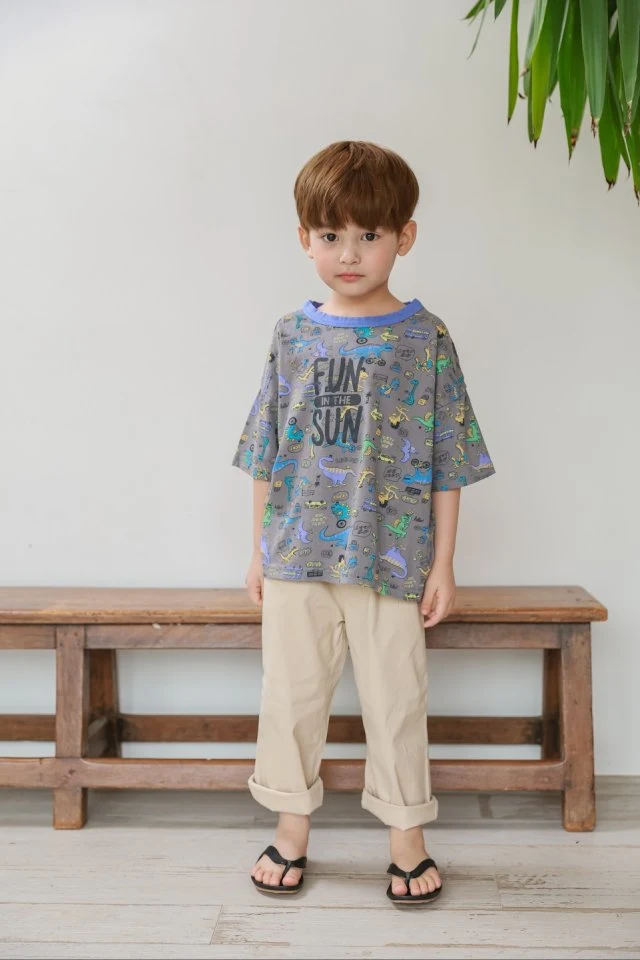 Green Tomato - Korean Children Fashion - #minifashionista - Cotton Span Pants