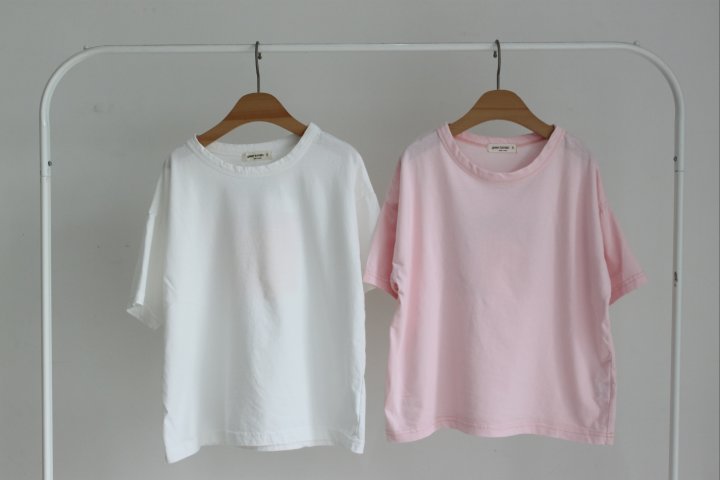 Green Tomato - Korean Children Fashion - #minifashionista - Lemon Tee - 9
