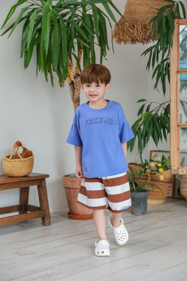 Green Tomato - Korean Children Fashion - #prettylittlegirls - Friend Tee - 2
