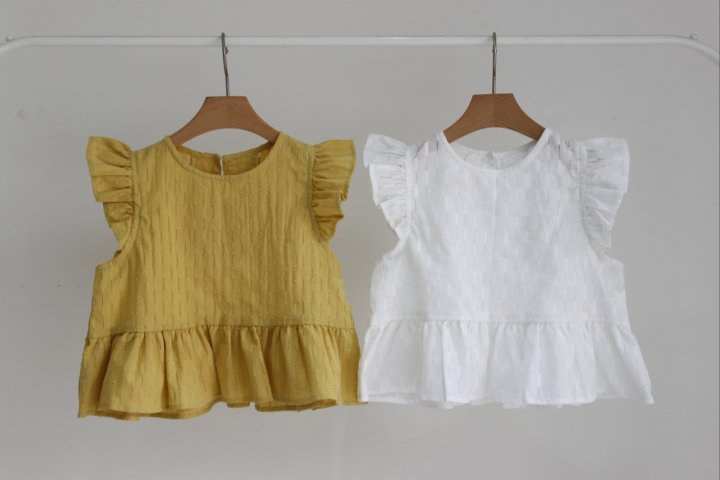 Green Tomato - Korean Children Fashion - #stylishchildhood - Lace Blouse - 9