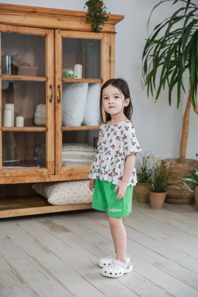 Green Tomato - Korean Children Fashion - #stylishchildhood - California Shot Pants - 6