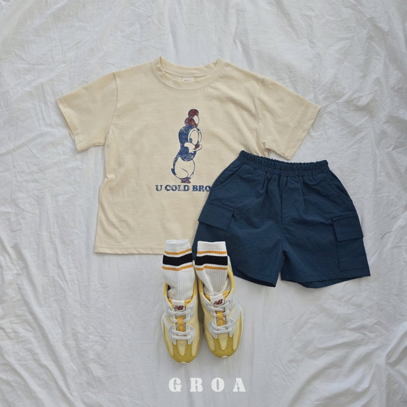 Groa - Korean Children Fashion - #Kfashion4kids - Penguin Tee - 9