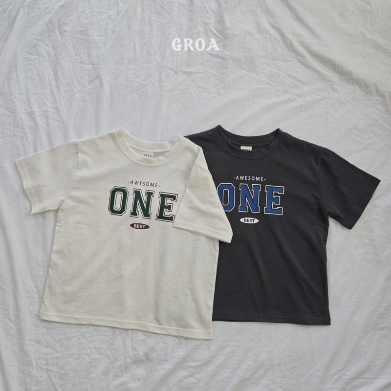 Groa - Korean Children Fashion - #Kfashion4kids - One Tee - 3