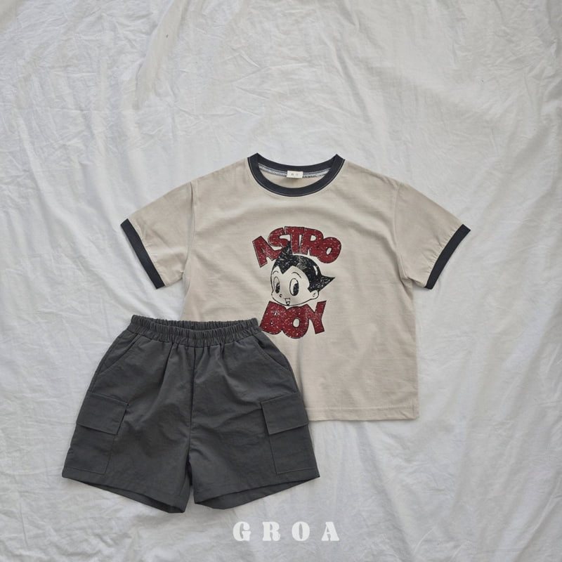 Groa - Korean Children Fashion - #childofig - Square Cargo Pants - 8