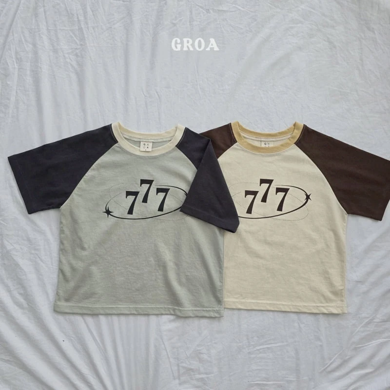 Groa - Korean Children Fashion - #childofig - Seven Raglan Tee - 6