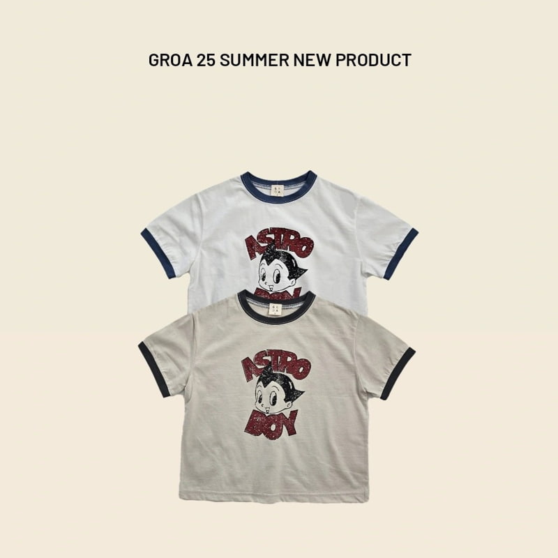 Groa - Korean Children Fashion - #childrensboutique - Astro Tee