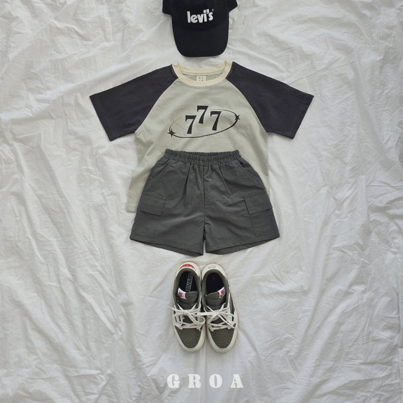Groa - Korean Children Fashion - #designkidswear - Seven Raglan Tee - 8